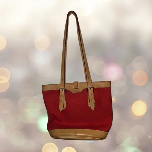 Dooney & Bourke USA Vintage Cabrio Bucket Bag W/ Coin Bag - Picture 2 of 8